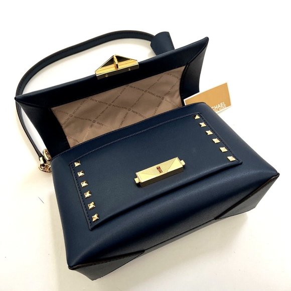 NWT Original $630 Michael Kors Cece Medium Studded Faux Leather Shoulder Bag - Picture 9 of 12